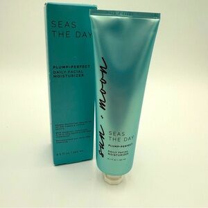 Sun + Moon Seas The Day Plump Perfect Daily Facial Moisturizer 5.1 FL OZ NEW